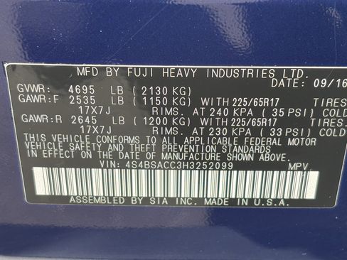 Used 2017 Subaru Outback 2.5i Premium AWD/4WD image 28