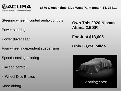 Used 2020 Nissan Altima 2.5 SR image 3