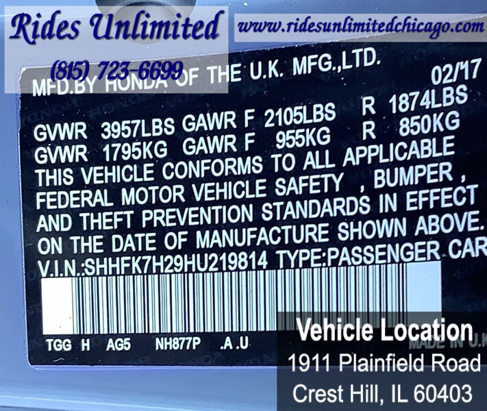 Used 2017 Honda Civic LX image 35