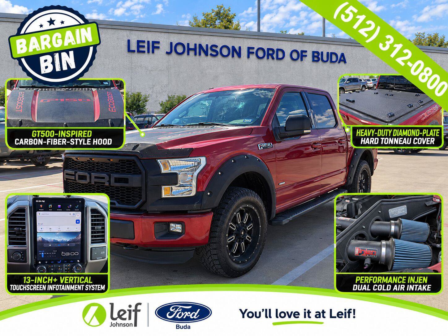 Used 2015 Ford F150 Lariat AWD/4WD image 1