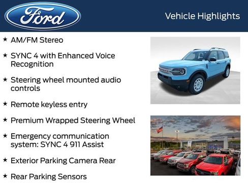 New 2026 Ford Bronco Sport Heritage w/ Convenience Package image 8