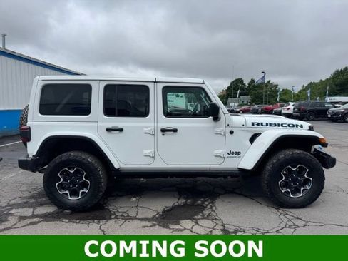 Used 2023 Jeep Wrangler Unlimited Rubicon 4xe w/ Cold Weather Group AWD/4WD image 1