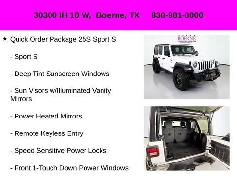 Used 2021 Jeep Wrangler Unlimited Sport image 10