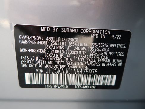 Certified 2022 Subaru Forester Sport AWD/4WD image 49