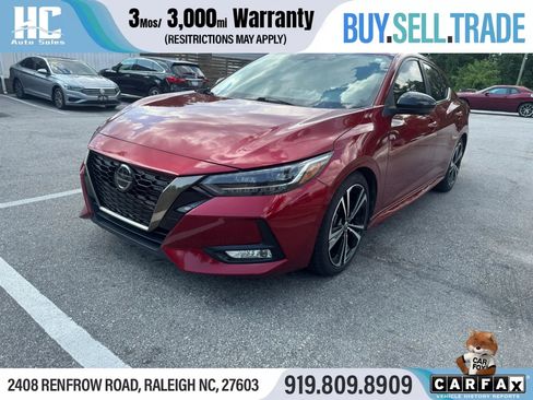 Used 2021 Nissan Sentra SR w/ SR Premium Package FWD image 1