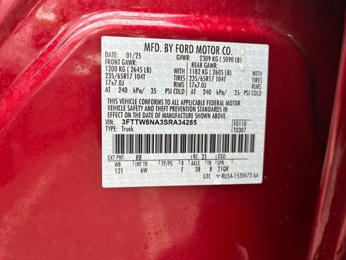 Used 2025 Ford Maverick Tremor AWD/4WD image 16