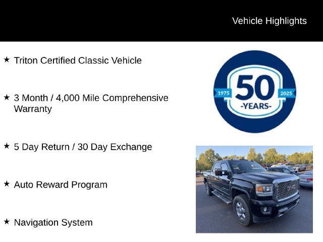 Used 2015 GMC Sierra 2500 Denali w/ Snow Plow Prep Package AWD/4WD image 6
