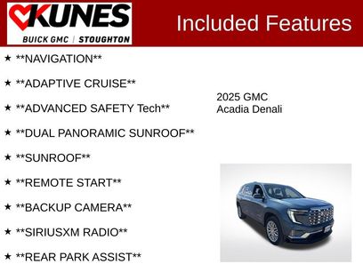 Used 2025 GMC Acadia Denali w/ Super Cruise Package