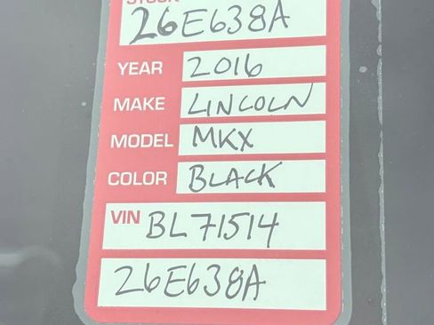 Used 2016 Lincoln MKX Select w/ Select Plus Package AWD/4WD image 24