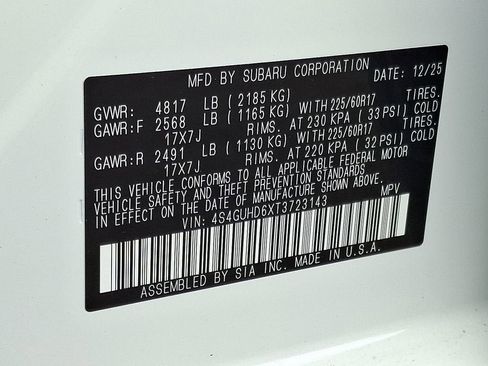 Certified 2026 Subaru Crosstrek 2.0i Premium AWD/4WD image 18