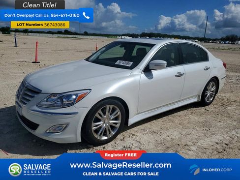 Used 2013 Hyundai Genesis 3.8 w/ Premium Pkg RWD image 1