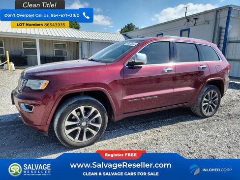 Used 2017 Jeep Grand Cherokee Overland image 1