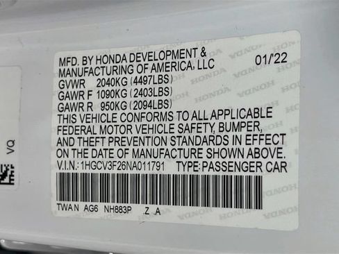 Used 2022 Honda Accord Sport image 32