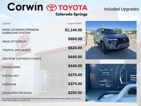 Used 2024 Lexus GX 550 w/ Cold Area Package AWD/4WD image 4