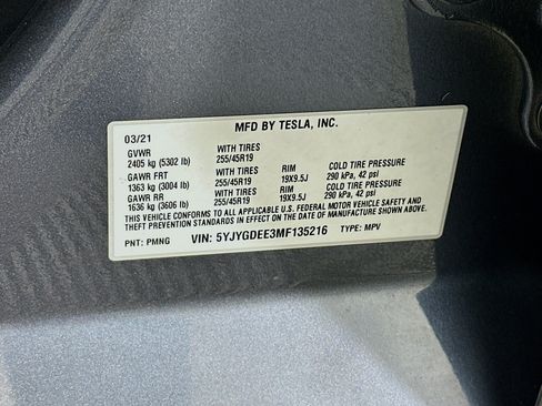 Used 2021 Tesla Model Y Long Range AWD/4WD image 12