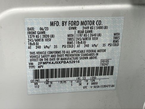 Used 2023 Ford Edge SEL w/ Convenience Package AWD/4WD image 29