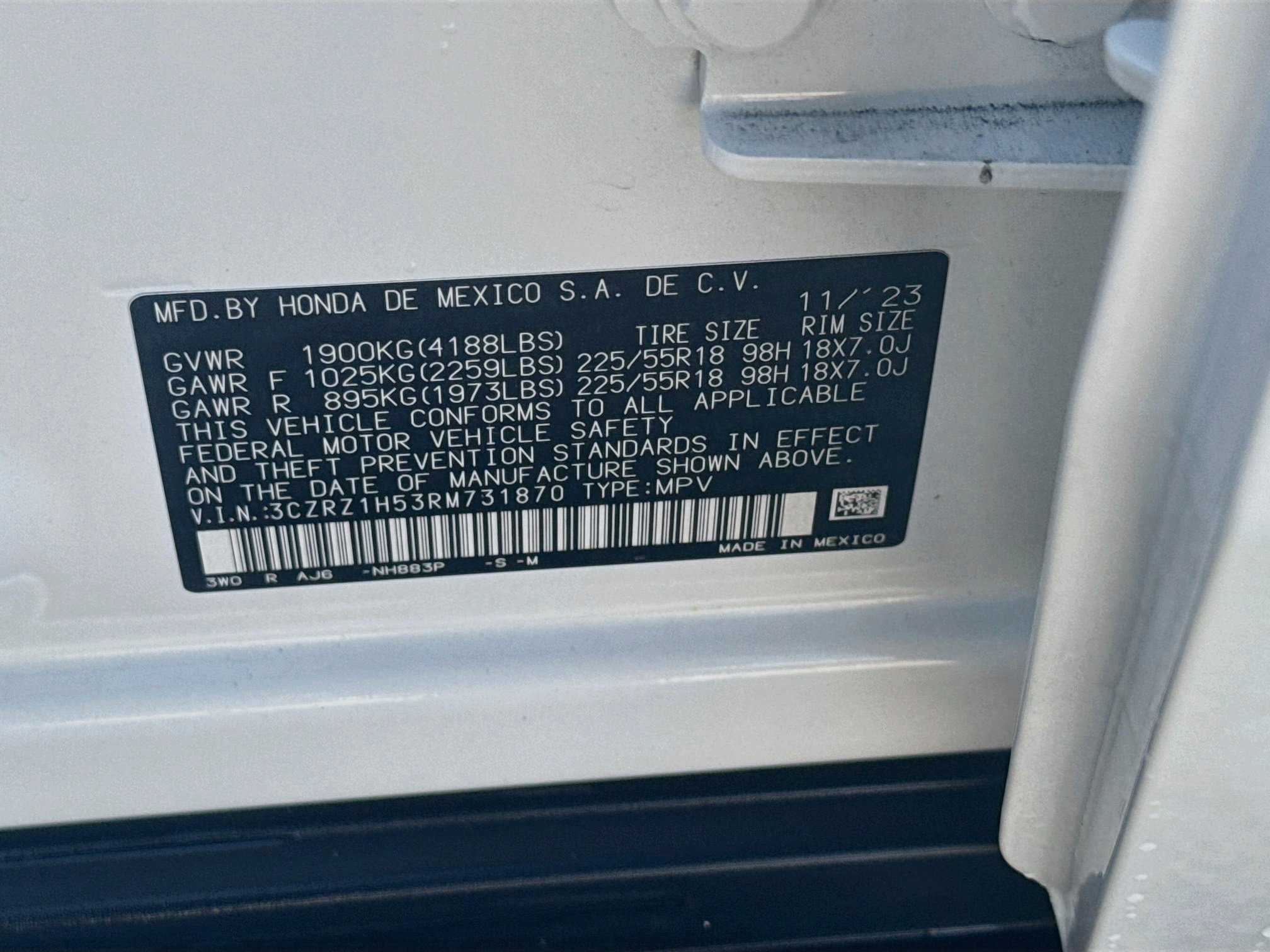 Used 2024 Honda HR-V Sport image 34