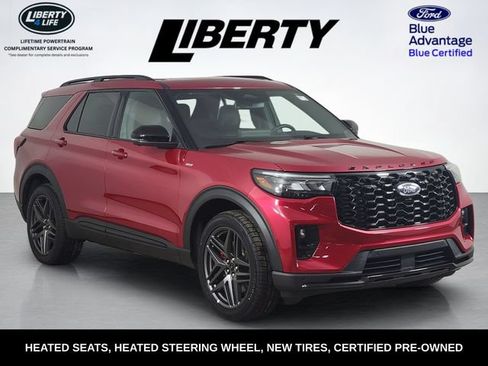 Certified 2025 Ford Explorer ST-Line w/ Premium Package AWD/4WD image 1