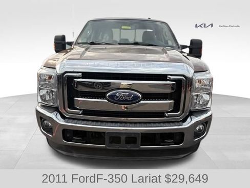 Used 2011 Ford F350 Lariat w/ Lariat Interior Pkg AWD/4WD image 3