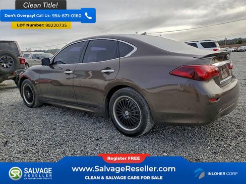 Used 2015 INFINITI Q70 Hybrid w/ Deluxe Touring Package image 3