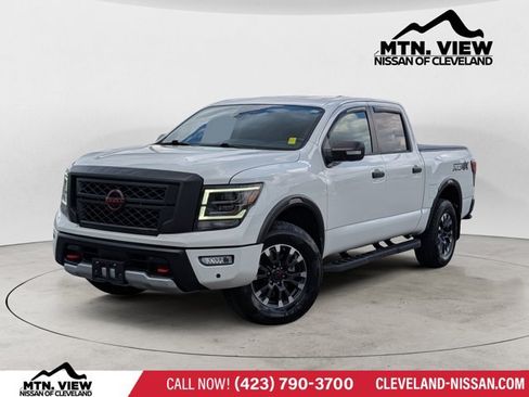 Certified 2023 Nissan Titan PRO-4X w/ Pro-4x Convenience Package AWD/4WD image 1