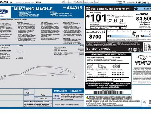 Used 2023 Ford Mustang Mach-E Select RWD image 2