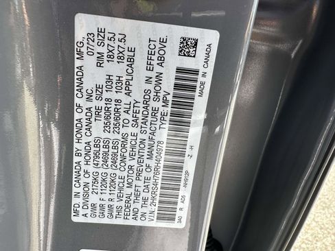 Certified 2024 Honda CR-V EX-L image 28