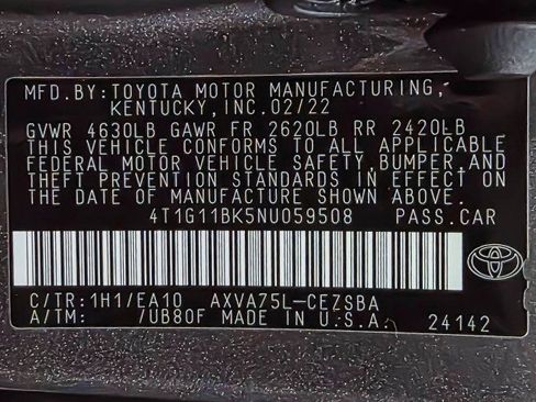 Used 2022 Toyota Camry SE image 38