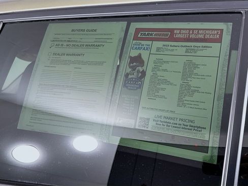 Certified 2023 Subaru Outback Onyx Edition image 13