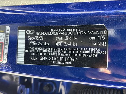 Certified 2023 Hyundai Elantra SEL w/ Convenience Package FWD image 43