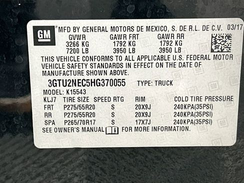 Used 2017 GMC Sierra 1500 SLT image 34