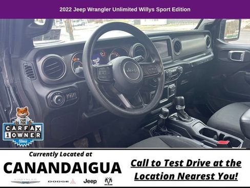 Used 2022 Jeep Wrangler Unlimited Sport AWD/4WD image 12