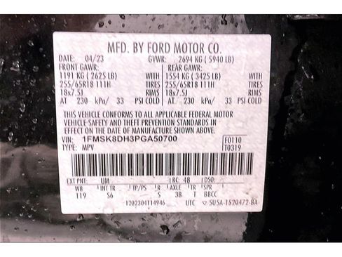 Used 2023 Ford Explorer XLT w/ Equipment Group 202A image 33