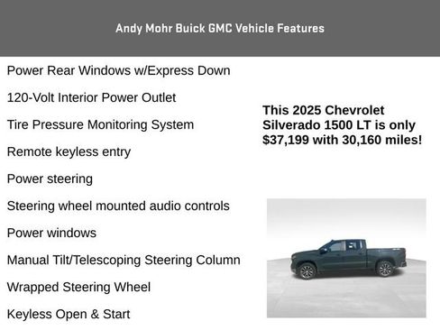 Used 2025 Chevrolet Silverado 1500 LT AWD/4WD image 12