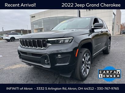 Used 2022 Jeep Grand Cherokee Overland w/ Adv Protech Group III