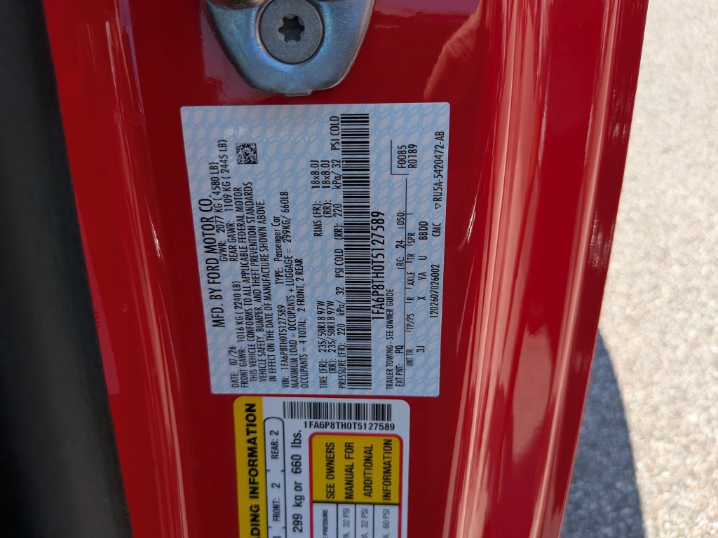 New 2026 Ford Mustang Premium RWD image 31