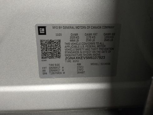 Used 2021 Chevrolet Equinox LT FWD image 33