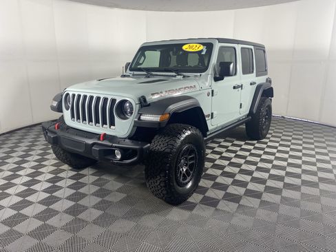 Used 2023 Jeep Wrangler Unlimited Rubicon w/ Xtreme 35 Tire Package AWD/4WD image 12