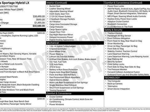 New 2026 Kia Sportage LX image 6