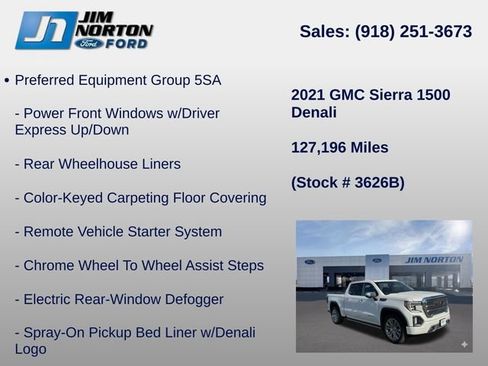 Used 2021 GMC Sierra 1500 Denali w/ Denali Ultimate Package AWD/4WD image 21
