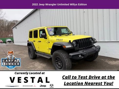Used 2022 Jeep Wrangler Unlimited Sport AWD/4WD image 2