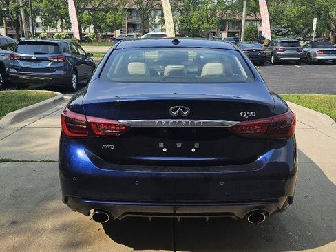Used 2022 INFINITI Q50 Luxe w/ Cargo Package AWD/4WD image 6