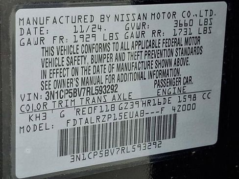 Used 2024 Nissan Kicks S image 25