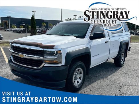 Used 2018 Chevrolet Silverado 1500 W/T w/ Trailering Package image 1
