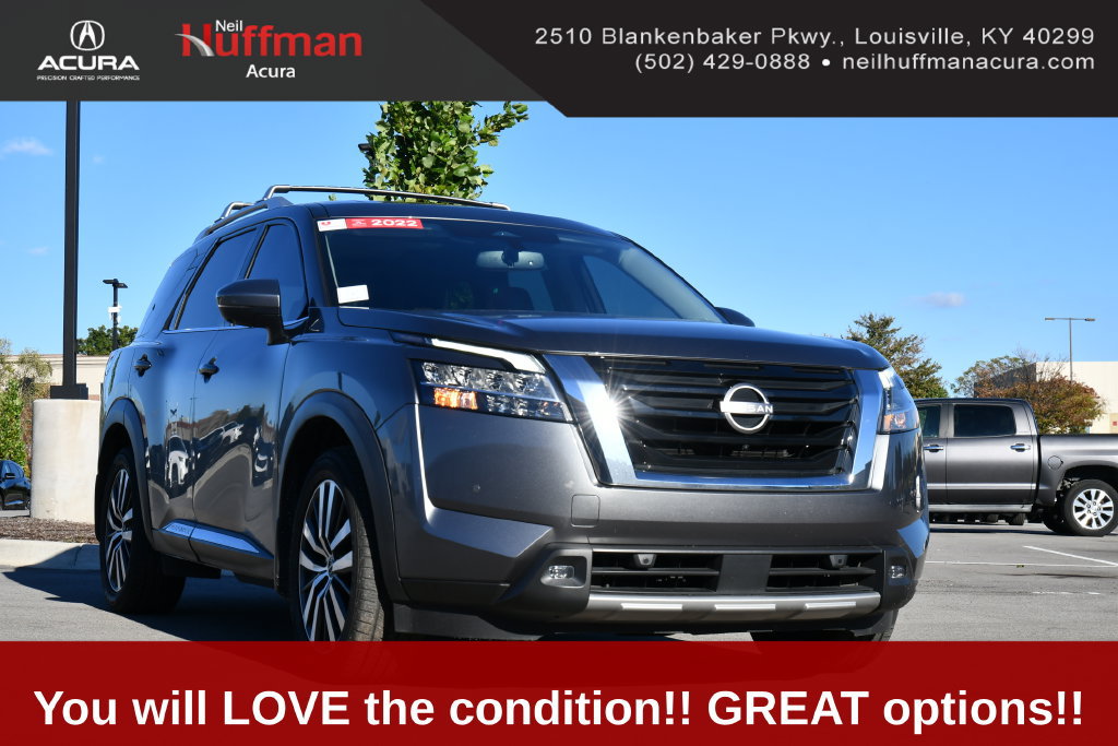 Used 2022 Nissan Pathfinder Platinum w/ Cargo Package AWD/4WD image 1