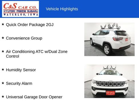 Used 2022 Jeep Compass Latitude w/ Convenience Group AWD/4WD image 7