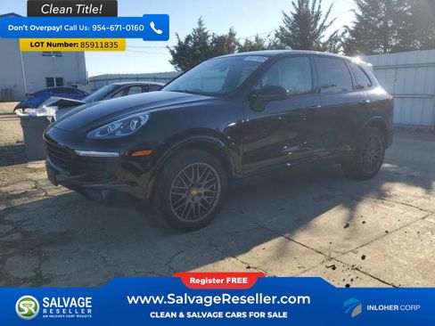 Used 2017 Porsche Cayenne Platinum Edition image 1