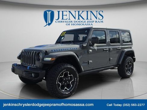 Used 2023 Jeep Wrangler Unlimited Rubicon 4xe w/ Steel Bumper Group AWD/4WD image 10