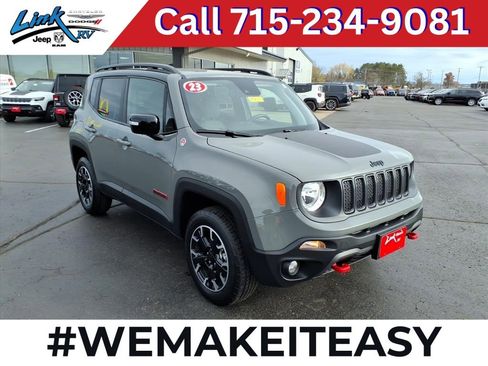 Used 2023 Jeep Renegade Trailhawk w/ Sun/Sound Group AWD/4WD image 1