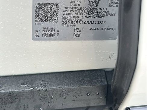 Used 2024 Cadillac Escalade ESV Sport Platinum w/ LPO, ONYX Package image 69